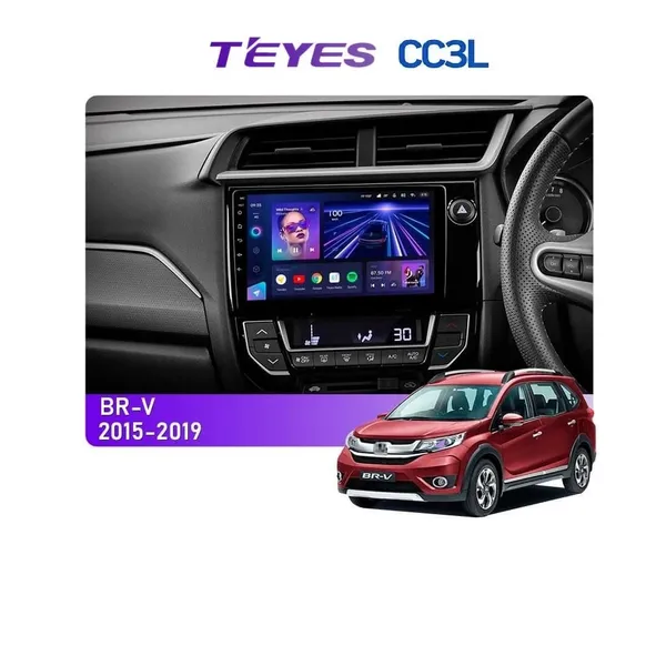 Штатна магнітола Teyes CC3L 4+32 Gb Honda BR-V 2015-2019 9"