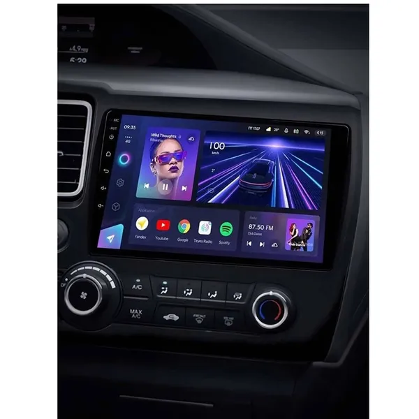 Штатна магнітола Teyes CC3L 4+32 Gb Honda Civic 9 Middle East 2013-2016 9" 7