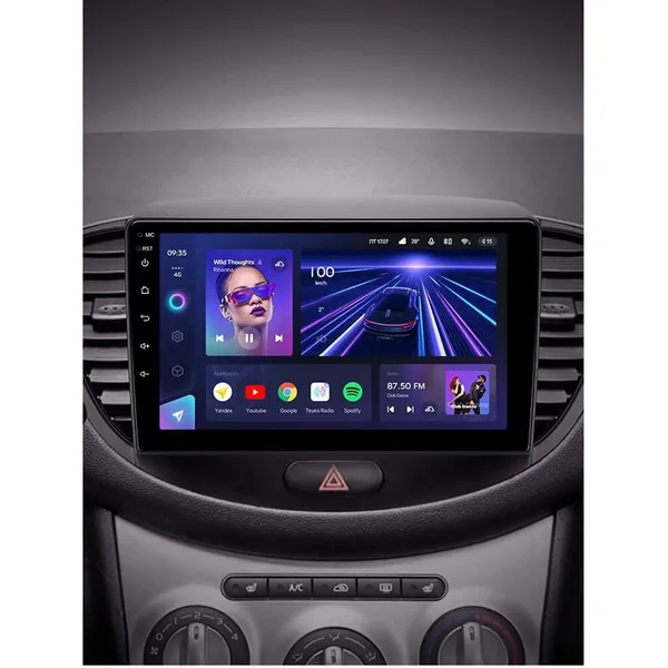 Штатна магнітола Teyes CC3L 4+32 Gb Hyundai i10 2007-2013 9" 7