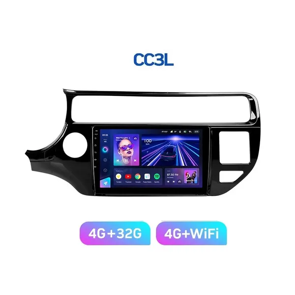 Штатная магнитола Teyes CC3L 4+32 Gb Kia RIO 4 K3 2015-2017 9" 6
