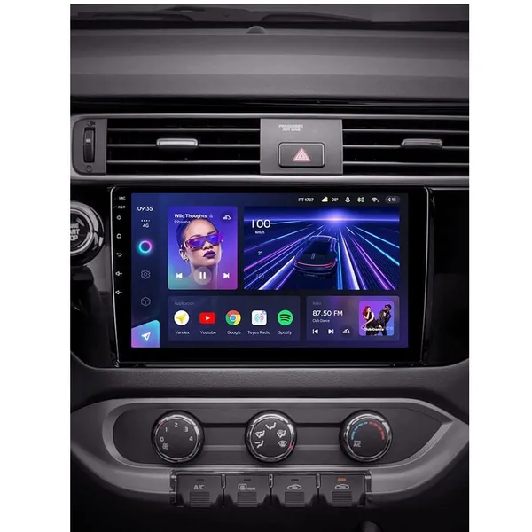 Штатная магнитола Teyes CC3L 4+32 Gb Kia RIO 4 K3 2015-2017 9" 7