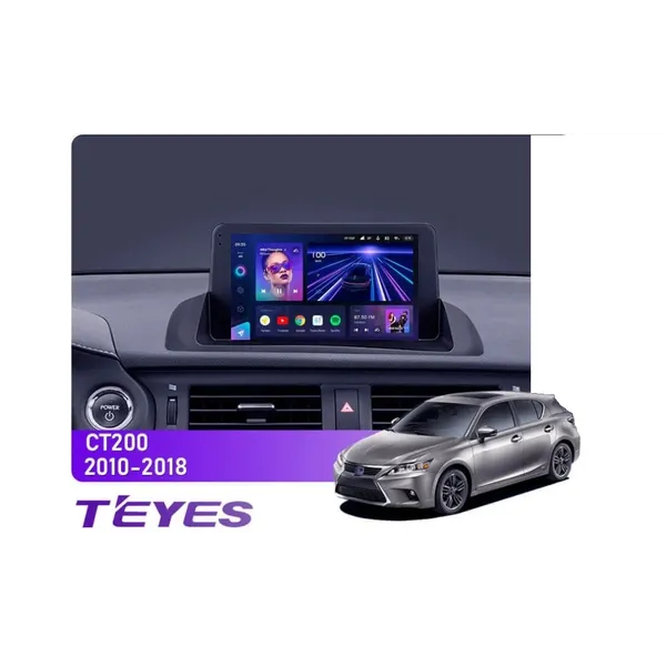 Штатна магнітола Teyes CC3L 4+32 Gb Lexus CT CT200 CT200h 2010-2018 9"