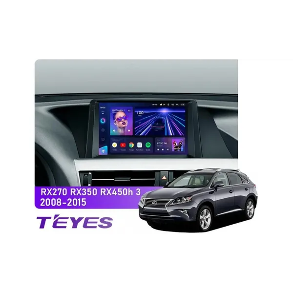 Штатная магнитола Teyes CC3L 4+32 Gb Lexus RX270 RX350 RX450h AL10 3 2008-2015 (B) 9"