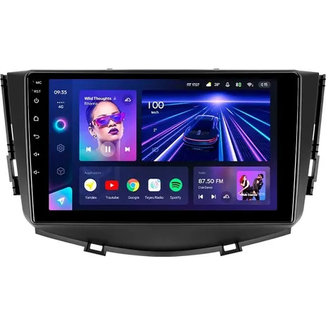 Штатна магнітола Teyes CC3L 4+32 Gb Lifan X60 2012-2018 9" 3