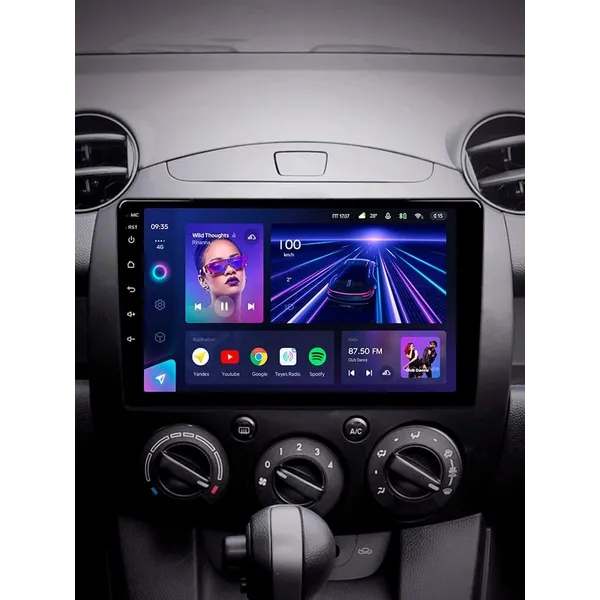 Штатна магнітола Teyes CC3L 4+32 Gb Mazda 2 DE 2007-2014 9" 2