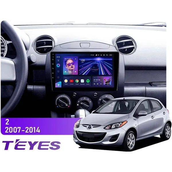 Штатна магнітола Teyes CC3L 4+32 Gb Mazda 2 DE 2007-2014 9"