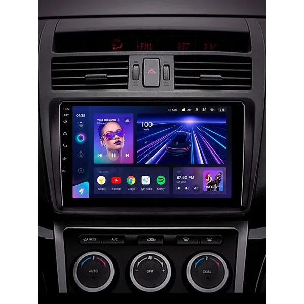 Штатна магнітола Teyes CC3L 4+32 Gb Mazda 6 2 GH 2007-2012 9" 2