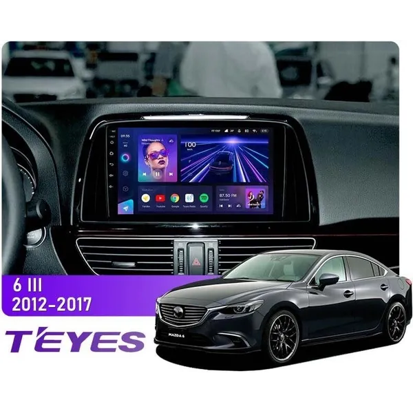 Штатна магнітола Teyes CC3L 4+32 Gb Mazda 6 3 GL GJ 2012-2017 (A) 9"