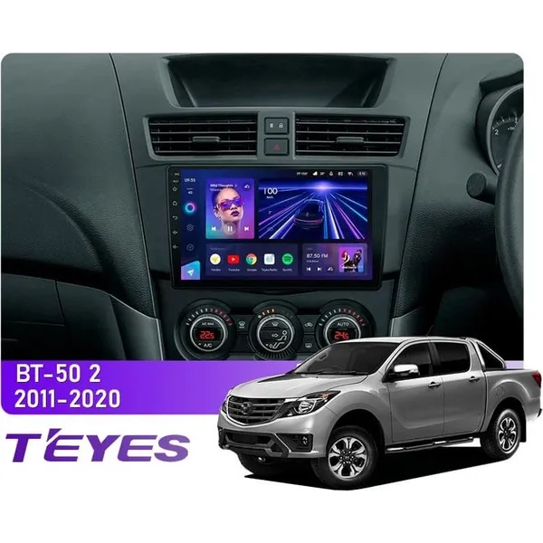 Штатная магнитола Teyes CC3L 4+32 Gb Mazda BT-50 2 2011-2020 9"
