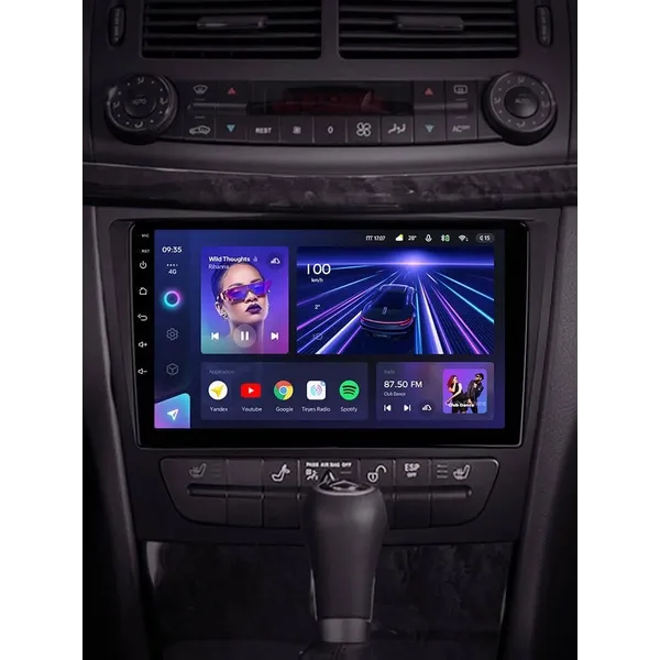 Штатна магнітола Teyes CC3L 4+32 Gb Mercedes-Benz E-Class S211 W211, CLS-Class C219 2002-2010 9" 2