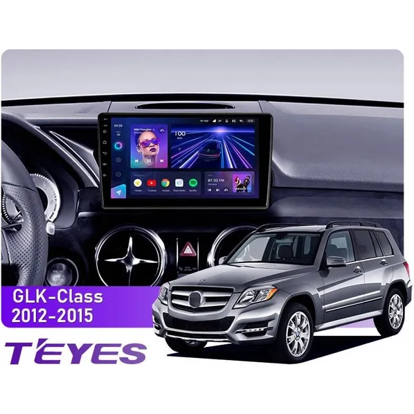 Штатна магнітола Teyes CC3L 4+32 Gb Mercedes-Benz GLK-Class X204 2012-2015 9"