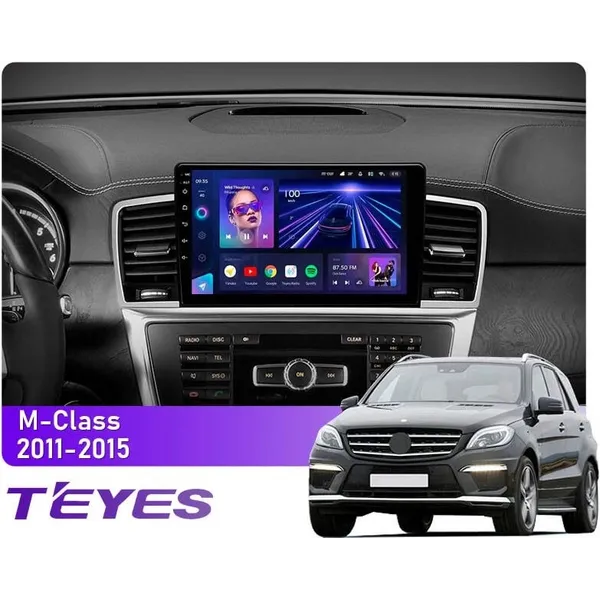 Штатна магнітола Teyes CC3L 4+32 Gb Mercedes-Benz M-Class W166 ML 2011-2015 9"