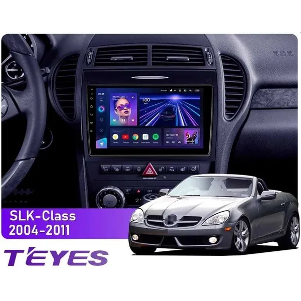 Штатна магнітола Teyes CC3L 4+32 Gb Mercedes-Benz SLK-Class R171 2004-2011 9"