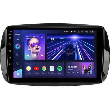Штатна магнітола Teyes CC3L 4+32 Gb Mercedes-Benz Smart Fortwo 3 C453 A453 W453 2014-2020 9" 4