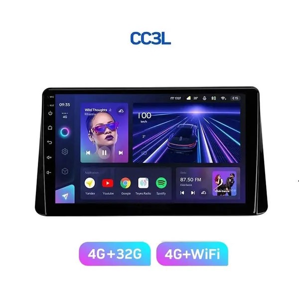 Штатна магнітола Teyes CC3L 4+32 Gb Mitsubishi Eclipse Cross 1 2017-2021 (F2) 10" 2