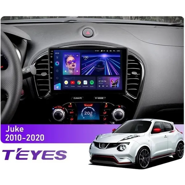 Штатна магнітола Teyes CC3L 4+32 Gb Nissan Juke 2010-2020 9"