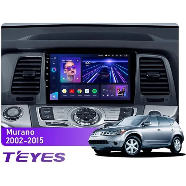 Штатна магнітола Teyes CC3L 4+32 Gb Nissan Murano Z50 2002-2015 9"