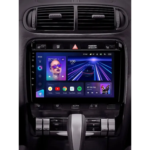 Штатна магнітола Teyes CC3L 4+32 Gb Porsche Cayenne 1 9PA 2002-2010 9" 2
