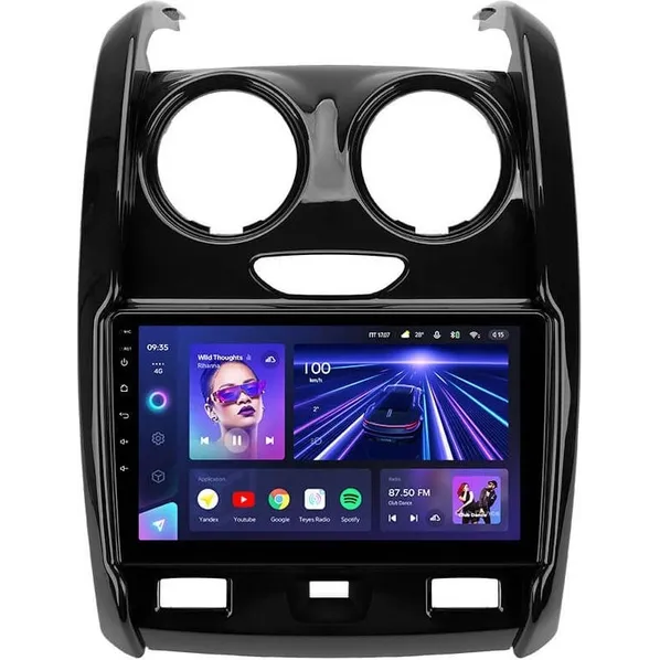 Штатна магнітола Teyes CC3L 4+32 Gb Renault Duster 2015-2021 (F2) 9" 3