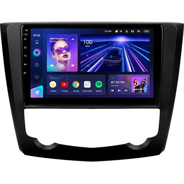 Штатна магнітола Teyes CC3L 4+32 Gb Renault Kadjar 2015-2017 (B) 9" 3