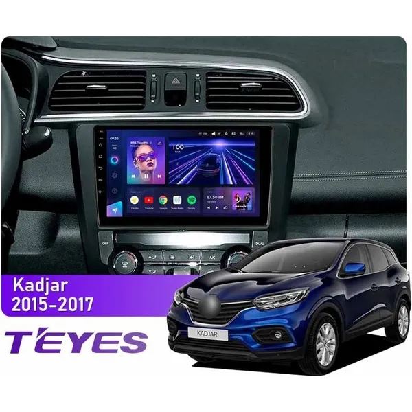 Штатна магнітола Teyes CC3L 4+32 Gb Renault Kadjar 2015-2017 (B) 9"