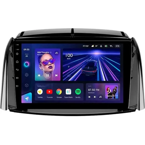 Штатна магнітола Teyes CC3L 4+32 Gb Renault Koleos 2008-2016 (B) 9" 2