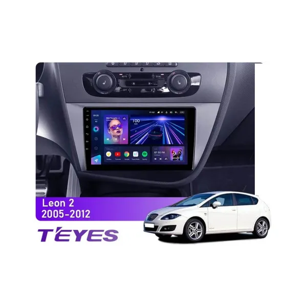 Штатна магнітола Teyes CC3L 4+32 Gb Seat Leon 2 2005-2012 (F2) 9"