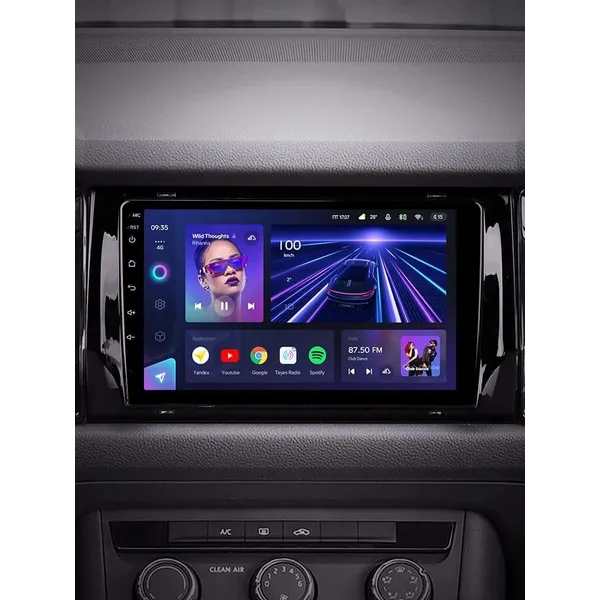 Штатна магнітола Teyes CC3L 4+32 Gb Skoda Kodiaq 2016-2021, Karoq NU7 2017-2021 (B) 9" 2