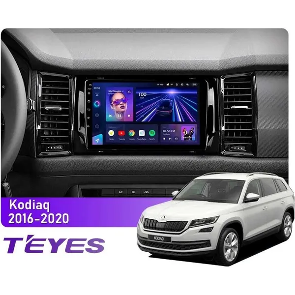 Штатна магнітола Teyes CC3L 4+32 Gb Skoda Kodiaq 2016-2021, Karoq NU7 2017-2021 (B) 9"
