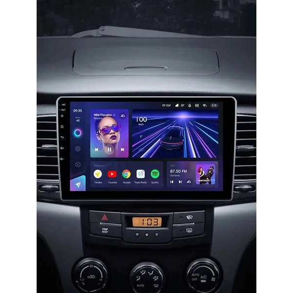 Штатна магнітола Teyes CC3L 4+32 Gb SsangYong Korando 3 2010-2013 9" 2