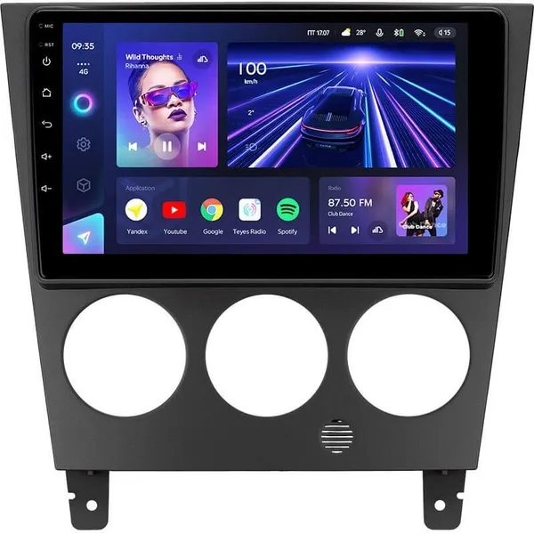 Штатна магнітола Teyes CC3L 4+32 Gb Subaru Impreza GD GG 2002-2007 9" 3
