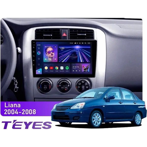 Штатна магнітола Teyes CC3L 4+32 Gb Suzuki Liana 1 2004-2008 9"
