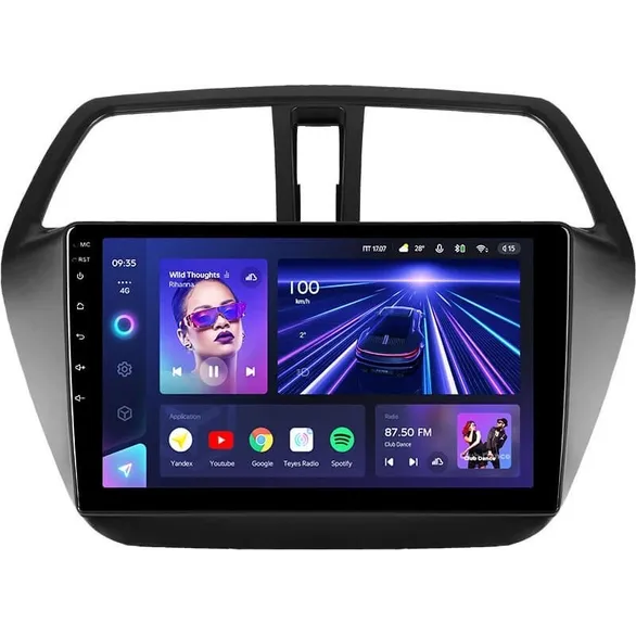 Штатна магнітола Teyes CC3L 4+32 Gb Suzuki SX4 2 S-Cross 2012-2016 9" 3