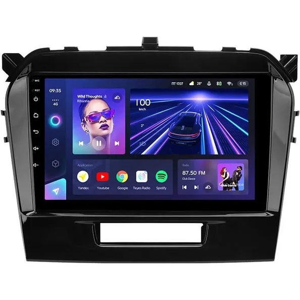 Штатна магнітола Teyes CC3L 4+32 Gb Suzuki Vitara 4 2014-2018 9" 3