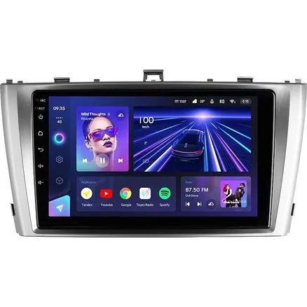 Штатна магнітола Teyes CC3L 4+32 Gb Toyota Avensis 3 2008-2015 9" 3