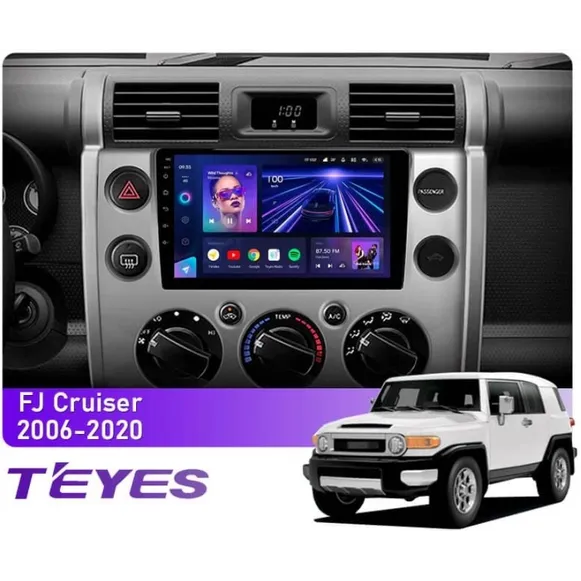 Штатная магнитола Teyes CC3L 4+32 Gb Toyota FJ Cruiser J15 2006-2020 (F1) 9"