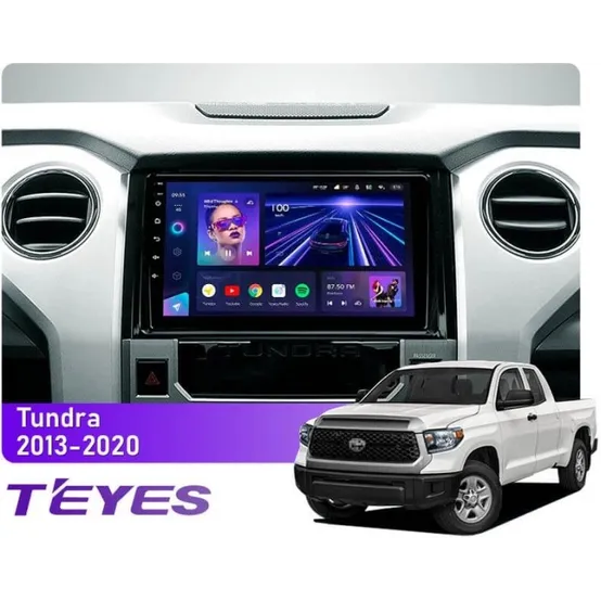 Штатна магнітола Teyes CC3L 4+32 Gb Toyota Tundra XK50 2013-2020 9"