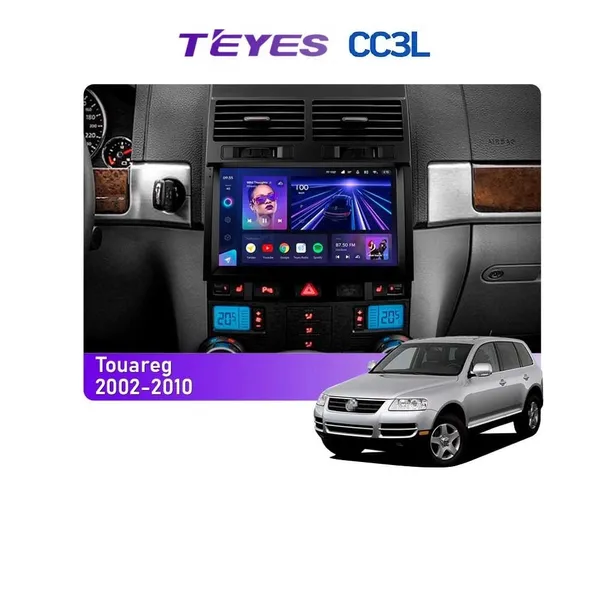 Штатна магнітола Teyes CC3L 4+32 Gb Volkswagen Touareg GP 2002-2010 (A) 9"