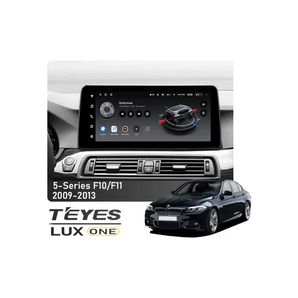 Штатная магнитола Teyes LUX ONE 6+128 Gb BMW 5-Series F10/F11 CIC 2009-2013 12.3"