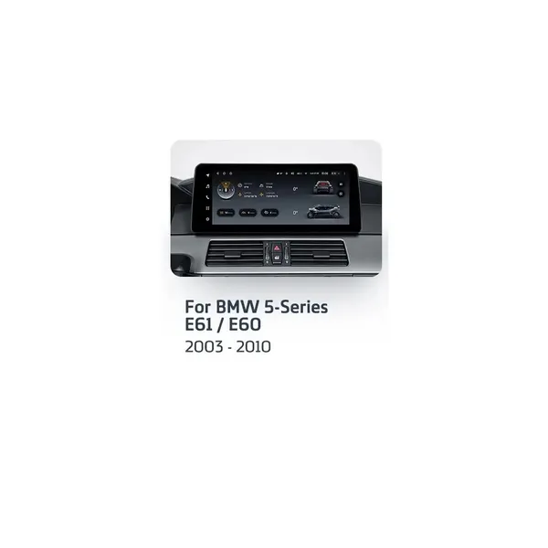 Штатна магнітола Teyes LUX ONE 6+128 Gb BMW E60/E61 CCC 2003-2010 12. 2