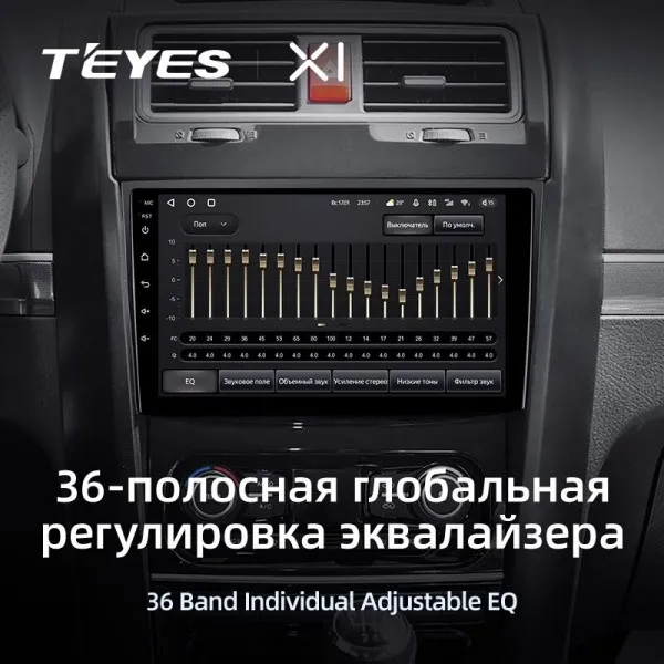 Штатна магнітола Teyes X1 2+32 Gb Great Wall Hover H5 1 2010-2017 3