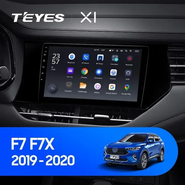 Штатна магнітола Teyes X1 2+32 Gb Great Wall Hover Haval F7 F7X 2019-2020