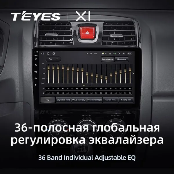 Штатна магнітола Teyes X1 2+32 Gb Great Wall Wingle 5 2011-2015 10" 5