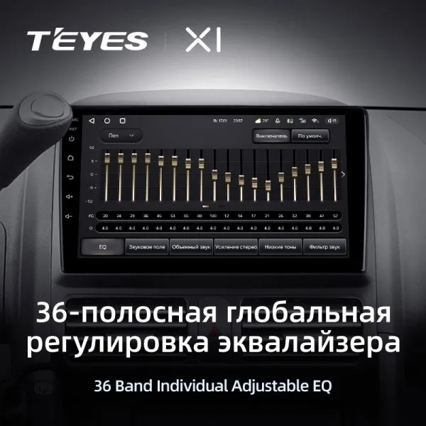 Штатна магнітола Teyes X1 2+32 Gb Honda CR-V 2 2001-2006 3