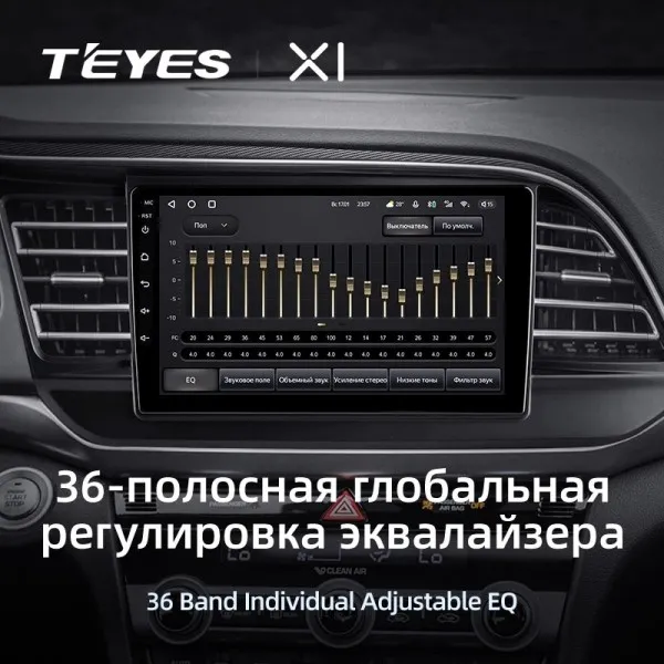 Штатна магнітола Teyes X1 2+32 Gb Hyundai Elantra 6 2018-2020 (A) 3
