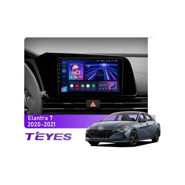 Штатна магнітола Teyes X1 2+32 Gb Hyundai Elantra VII CN7 (ZYJ) 2020-2021