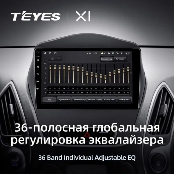 Штатна магнітола Teyes X1 2+32 Gb Hyundai Tucson 2 LM IX35 2009-2015 (A) 4