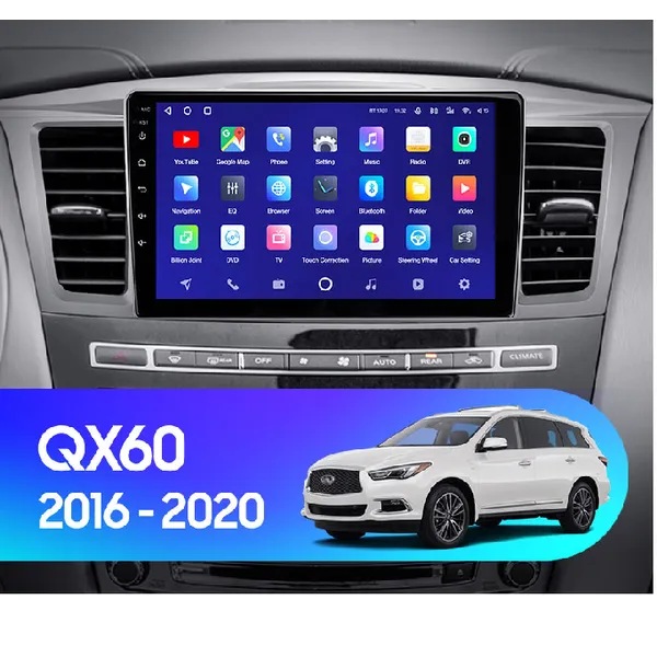 Штатная магнитола Teyes X1 2+32 Gb Infiniti QX60 1 2016-2020