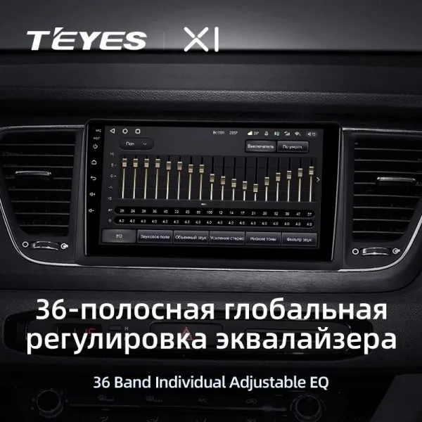 Штатна магнітола Teyes X1 2+32 Gb Kia Carnival YP 2014-2020 (A) 4