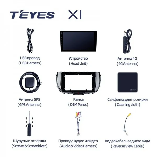 Штатна магнітола Teyes X1 2+32 Gb Kia Soul SK3 2019-2020 2